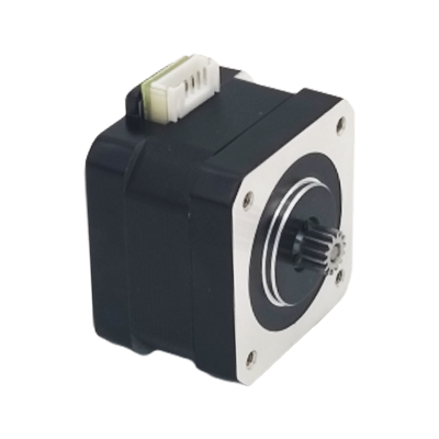 NEMA 17 ثنائي القطب 1.8 درجة 0.3Nm 4.3V 1.5A محرك متدرج مع تروس